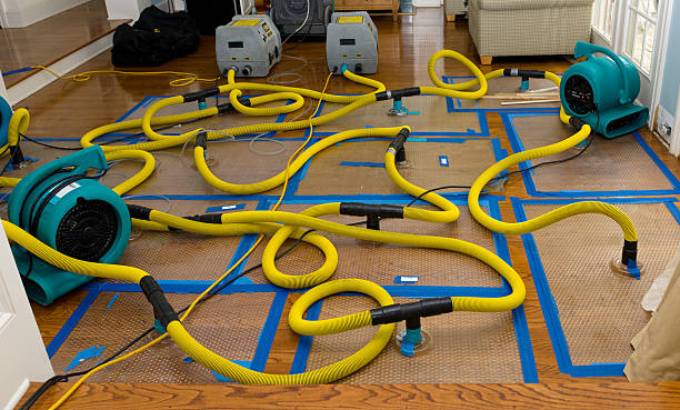 Water damage restoration process in Miami Lakes, FL